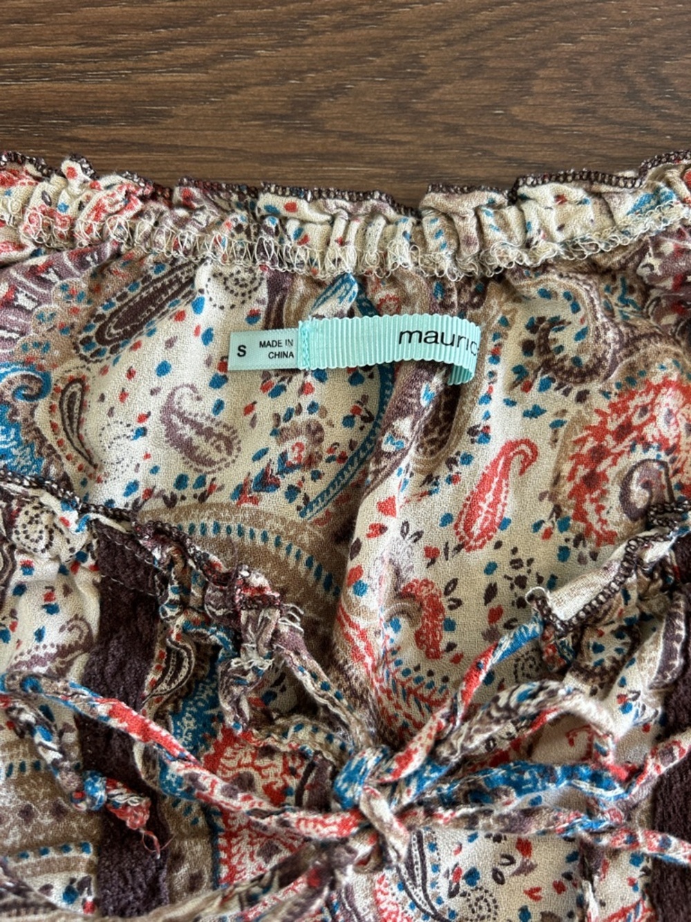 Maurices Paisley Print Top | Paisley Print | Bohemian | Boho | Paisley - Picture 3 of 7